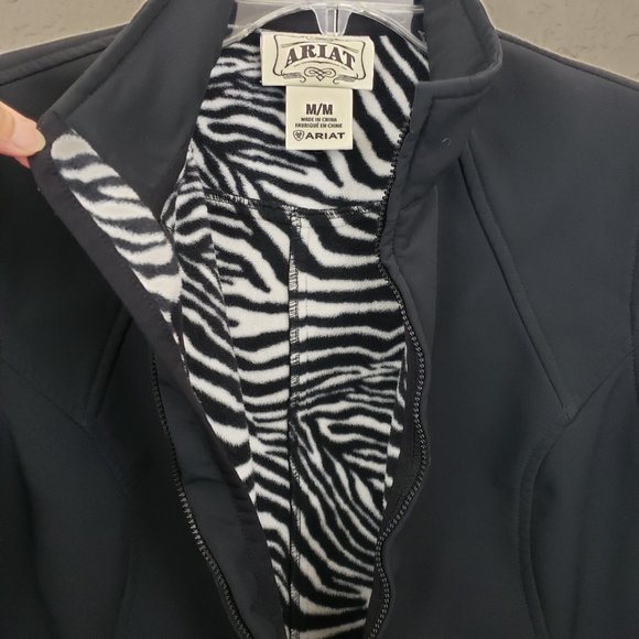 Ariat Jackets & Coats Ariat Womens Size Medium Black Softshell